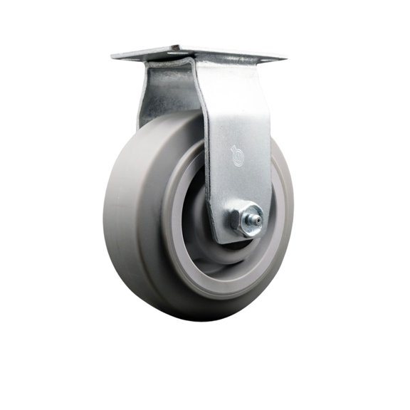5 Inch Thermoplastic Rubber Wheel Rigid Caster with Ball Bearing SCC