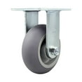 thumbnail image 1 of 5 Inch Thermoplastic Rubber Wheel Rigid Caster with Roller Bearing SCC, 1 of 2