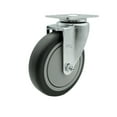 thumbnail image 1 of 5 Inch Thermoplastic Rubber Wheel Swivel Top Plate Caster Service Caster Brand, 1 of 2