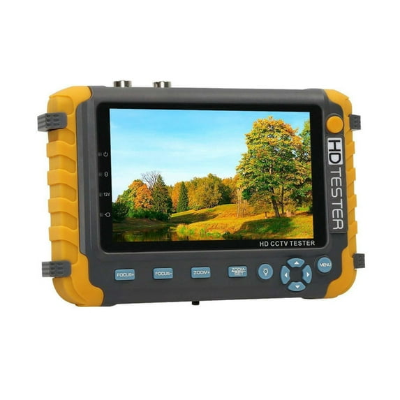 5 Inch Touch Screen CCTV Tester,AHD/TVI/CVI Coaxial Analog Video Monitor Tester,VGA DC12V Output Camera Portable CCTV Tester ,Easy to Use