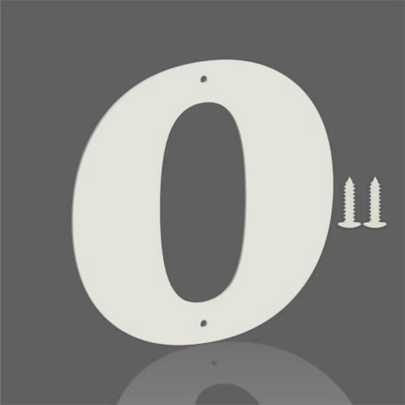 5-Inch Weather-Resistant Metal House Numbers and Letters for Outside, Mailbox and Front Door