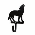 thumbnail image 1 of 5 Inch Wolf Standing Wall Hook Small, 1 of 2