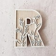 thumbnail image 1 of 5 Inch Wooden Letters - Paintable, 26 Letters, for Wall Decoration/Kids Room/Wedding Name Signs, 1 of 2