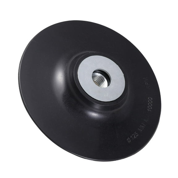 PBPBOX Sanding Discs Pads Grinding Disc Black 1Pcs 5 Inches Rubber Pad