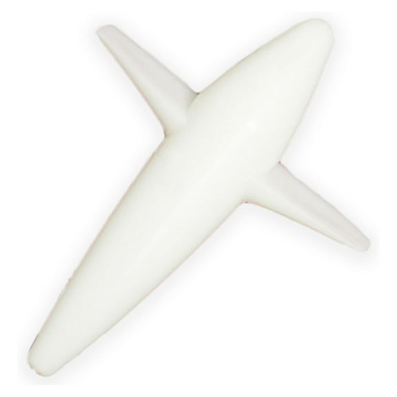 5 Inches Trolling Lures for Mahi Mahi White Teaser Lures for Offshore Fishing (10 Pieces) 5"