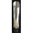 thumbnail image 1 of 5" Inlet x 8" Oulet x 36" Tall Polished Stainless Miter Cut Diesel Exhaust Stack Pipe (Weld On), 1 of 2