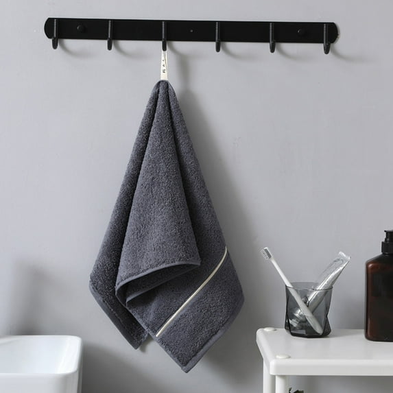 Under $5 InsCrazy Bath Towels, Cotton Towels Face Towel Soft Absorbent Towel for Bathroom, Wash Face, Hand Towel, Beach Towel, Gym Beauty Spa and Home Hair Care 30 X 14Inches