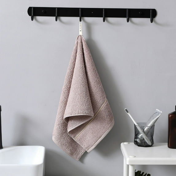 Under $5 InsCrazy Bath Towels, Cotton Towels Face Towel Soft Absorbent Towel for Bathroom, Wash Face, Hand Towel, Beach Towel, Gym Beauty Spa and Home Hair Care 30 X 14Inches