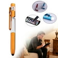 thumbnail image 1 of Under 5$ Kaireo Foldable Led Light Pen,Multifunctional Ballpoint Pen with Built-In Light and Phone/Tablet Holder,Anti-Scratch Support for Smartphones,Ideal for Reading or Work in Low Light, 1 of 1