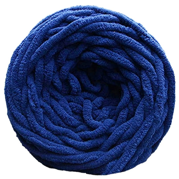 Under 5$ Kaireo Navy Blue Chunky Knitting Yarn,Super Soft Acrylic Bulky Wool for Hand Knitting,Machine Washable Diy Yarn for Blankets,Scarves,and Sweaters,Ideal for Beginners and Craft Projects