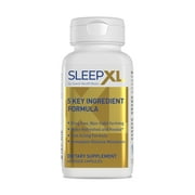 5 Key Ingredients, fast-acting formula, fall asleep faster & sleep longer. SleepXL Includes immediate-release melatonin, L-Theanine (calming), Chamomile, Magnesium & B6 (60 Vegan Capsules,30-Servings)