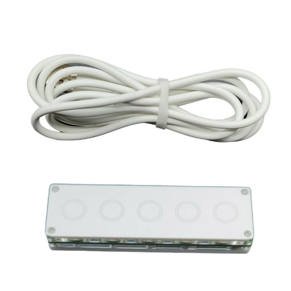 5-Key Small Keyboard Touchable Macropad Programmable Mechanical Keypad Multiple Function Enhances Control