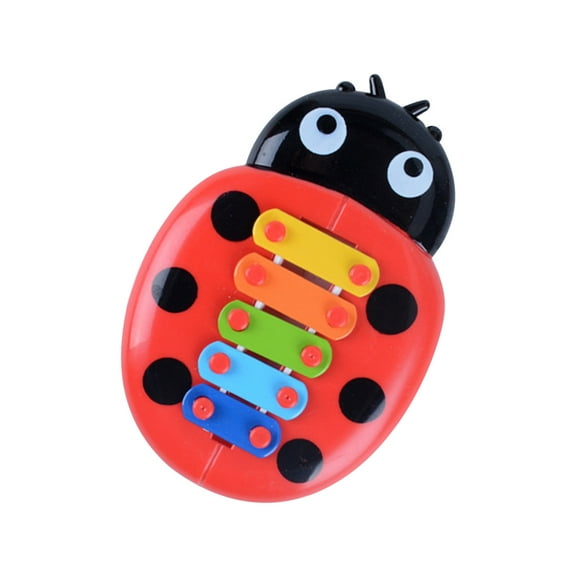 5 Keys Finger Thumb Piano Musical Marimba Toy Good Pendant Accessory Gift For Kids Safe Plastic Material Portable Design Music Learning Tool