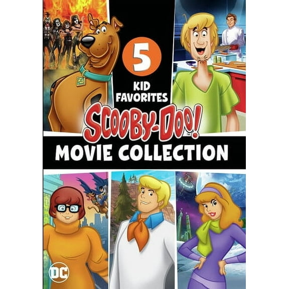 5 Kid Favorites: Scooby-Doo Films (DVD), Warner Bros, Animation
