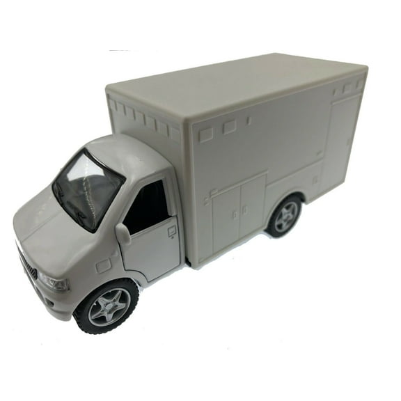 5" Kinsfun Under Cover Rescue Team Truck No Decals Diecast Model Toy