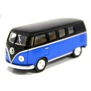 5 Kinsmart 1962 VW Volkswagen Classical Bus Diecast Model Toy 132- Blue