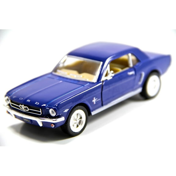 5" Kinsmart 1964 1/2 Ford Mustang Diecast Model Toy Car 1:36 Blue