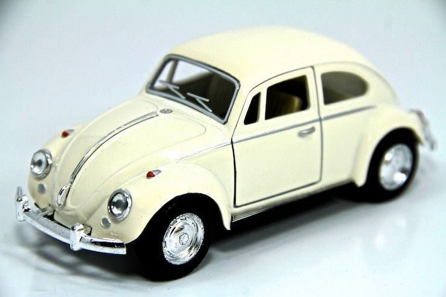 フランクリンミント 1967 Volkswagen Beetle ミニカー 1967 Volkswagen Beetle - Yellow 1:24 Diecast Car Model by