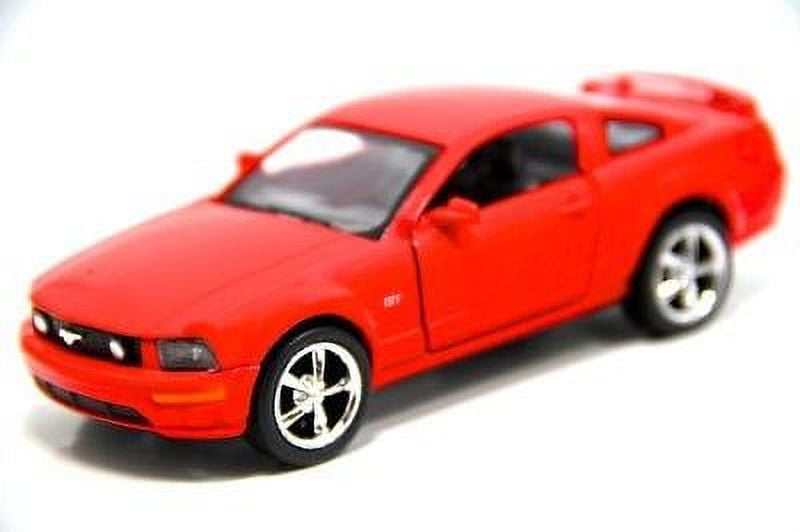 KiNSMART 2006 Ford Mustang GT Police Car – 1:38 Scale Die-Cast Model With Pull-Back Action - View #4