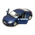thumbnail image 1 of 5" Kinsmart 2008 Audi TT Coupe Diecast Model Toy Car 1:32 Blue, 1 of 3