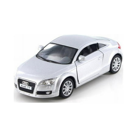 5" Kinsmart 2008 Audi TT Coupe Diecast Model Toy Car 1:32 Silver