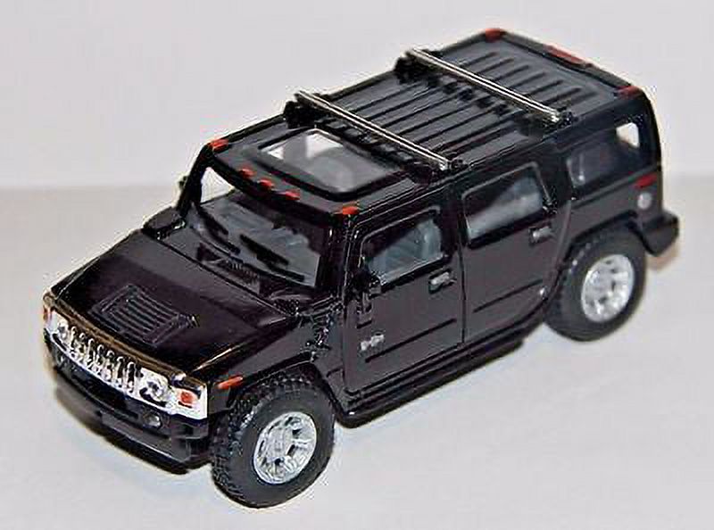 HUMMER H2 ブラック 1/43 Auto Scale 1/43 Scale Hummer H2 Limo Resin Stretch Limousine Model (9.5