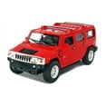 thumbnail image 1 of 5" Kinsmart 2008 Hummer H2 SUV 1:40 Diecast Toy Car Model Pull Action RED, 1 of 1
