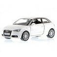 thumbnail image 1 of 5" Kinsmart 2010 Audi A1 Diecast Model Toy Car Pull Action 1:32- White, 1 of 1