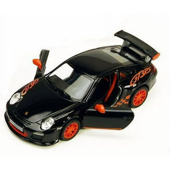 5" Kinsmart 2010 Porsche 911 GT3 RS Diecast Toy Model 1:36 Pull Action Black