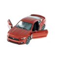 thumbnail image 1 of 5" Kinsmart 2015 Ford Mustang GT Diecast Model Toy Car 1:38 Orange, 1 of 3