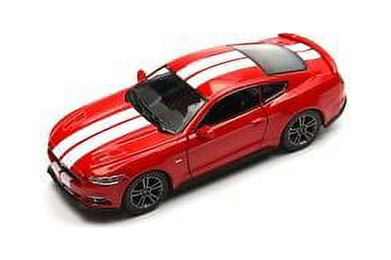 Kinsmart 2015 Ford Mustang GT Pressofuso, Scala 1:38, Rosso – Nuovo, Perfetto Per Collezionisti