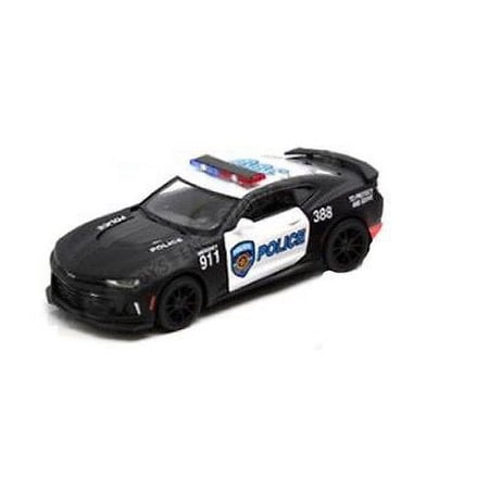 5" Kinsmart 2017 Chevrolet Camaro ZL1 Police Diecast Model Toy 1:38 Cop Chevy