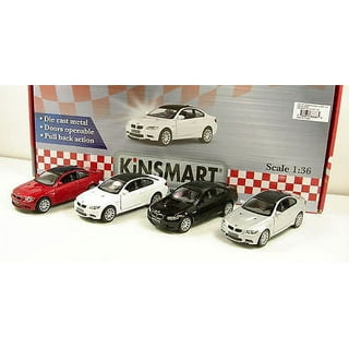 5 Kinsmart BMW i8 2 Door Coupe 1:36 Diecast Model Toy Car Pull Action New-  WHITE 