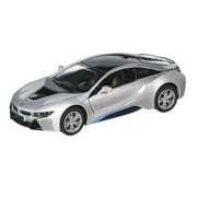 5 Kinsmart BMW i8 2 Door Coupe 136 Diecast Model Toy Car Pull Action New- SILVER
