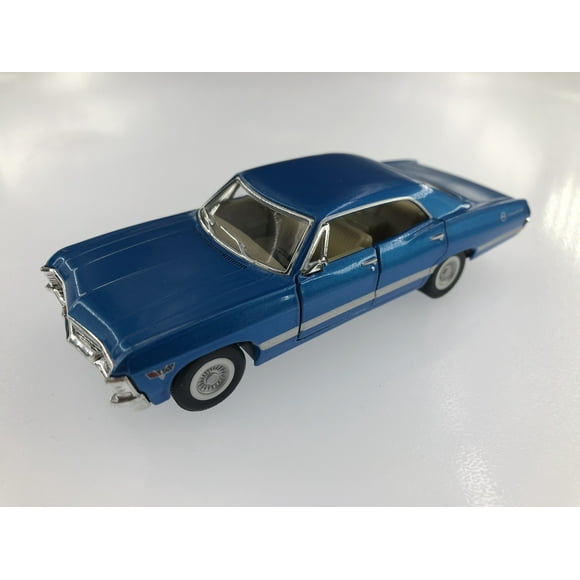 5" Kinsmart Chevy 1967 Chevrolet Impala Diecast Model Toy Car 1:43 Blue