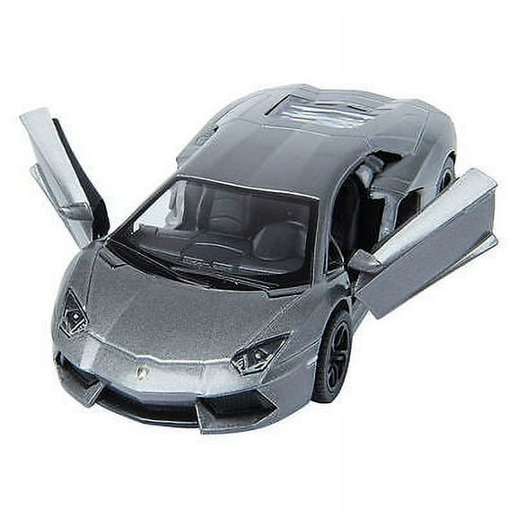 5" Kinsmart Lamborghini Aventador LP700-4 Diecast Model Toy Car 1:38 Grey