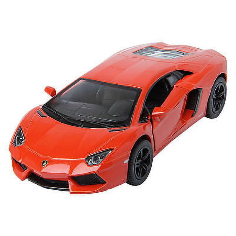 5" Kinsmart Lamborghini Aventador LP700-4 Diecast Model Toy Car 1:38 Orange