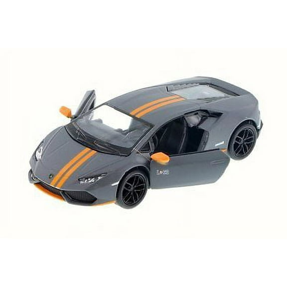 5" Kinsmart Lamborghini Huracan LP610-4 AVIO Diecast Model Toy Car 1:36 Grey