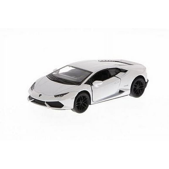 5" Kinsmart Lamborghini Huracan LP610-4 Diecast Model Toy Car 1:36 White