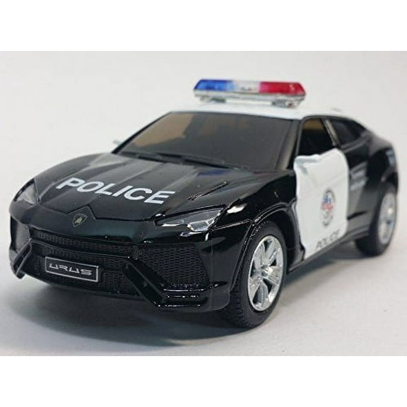 Kinsmart Lamborghini Urus Police SUV Diecast Model Play Vehicle, 3+ Yrs, 3.84 oz