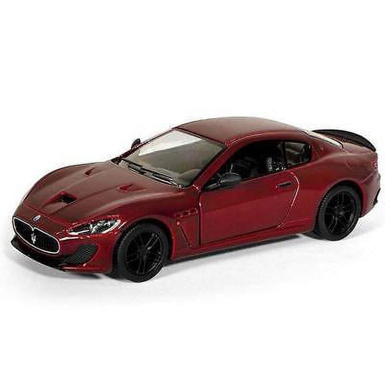 Voiture Miniature Maserati GT 1/36 - Alliage Diecast Rouge, Marque MAKEDA, Neuf