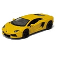 thumbnail image 1 of 5" Kinsmart Matte Lamborghini Aventador LP700-4 Diecast Toy Car 1:38 Yellow, 1 of 1