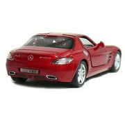 5 Kinsmart Mercedes Benz SLS AMG Diecast Model Toy Car 1:36 Red