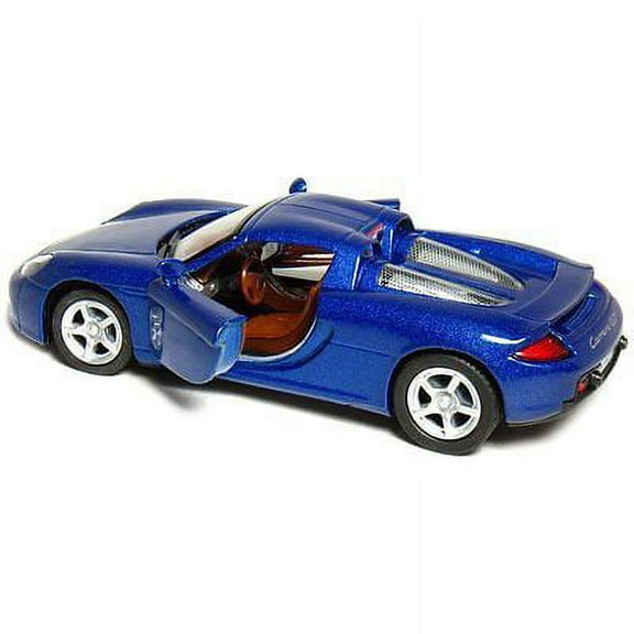 5" Kinsmart Porsche Carrera GT Diecast Model Toy 1:36 Blue
