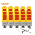 thumbnail image 1 of Gantch 433 MHz 4 Buttons Remote Transmitter Red 1000 Piece 5 Pack, 1 of 9