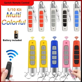 Gantch 433MHz Remote Control Duplicator Garage Door Opener 4 Buttons Portable Electric Key