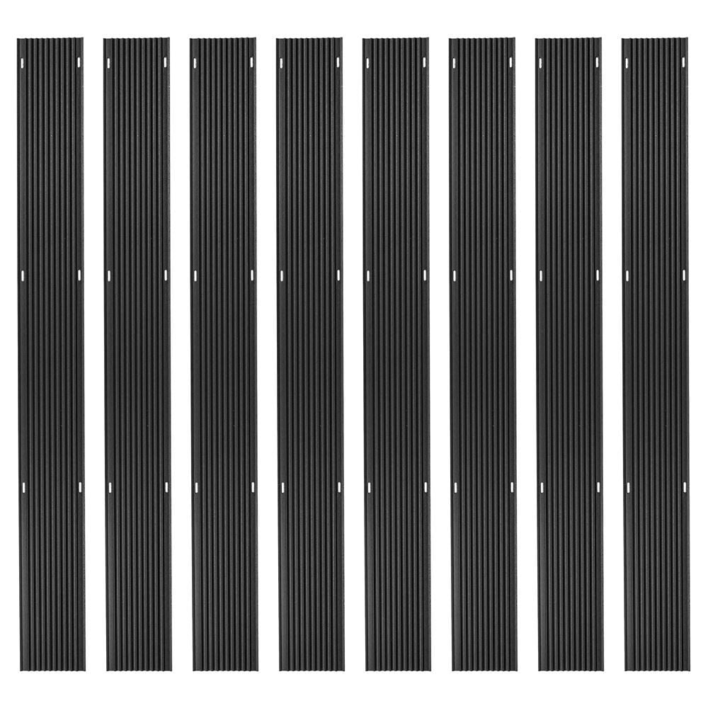 5' L Black Ice Snowmobile Ski Carbide Glide Protector Guides 8 pack