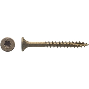 5 LB Big Timber 5BTX8112 8 x 1-1/2" Bronze Star Flat Head Screws Approx. 980