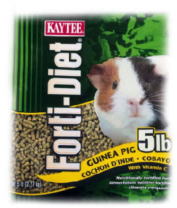 Picture of 5 LB Forti-Diet Guinea Pig Food Fiber Rich, Each - Walmart.com