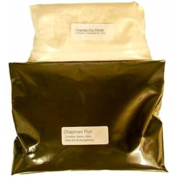 5 LB Hank Chapman Jr Flux & 1 LB Thinner Combo-Refine Gold-Silver-Smelting-Assay$$Tools & Hardware Other